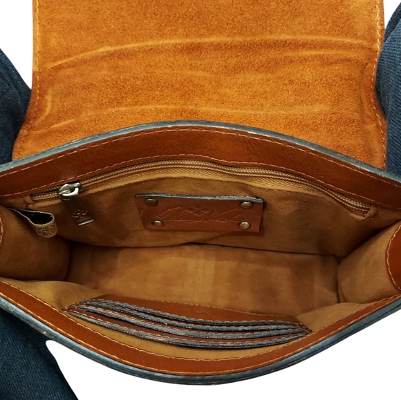 Patricia Nash Mini Camo Leather Crossbody Bag Very Gently Loved - Picture 12 of 12